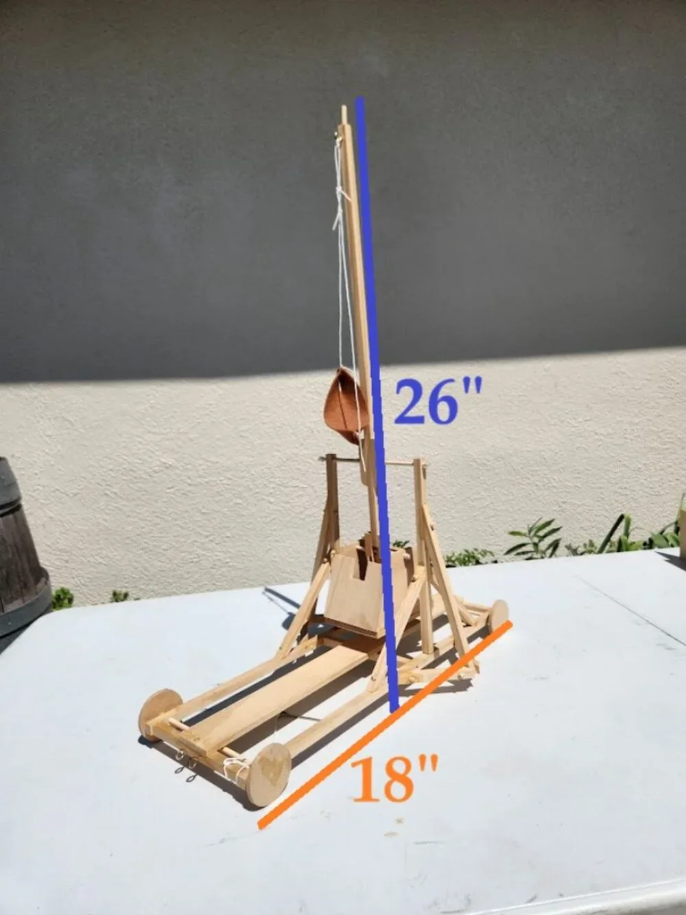 Pathfinders Medieval Trebuchet Siege Engine Catapult Model History Model Social